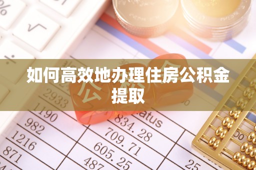 桂东如何高效地办理住房公积金提取