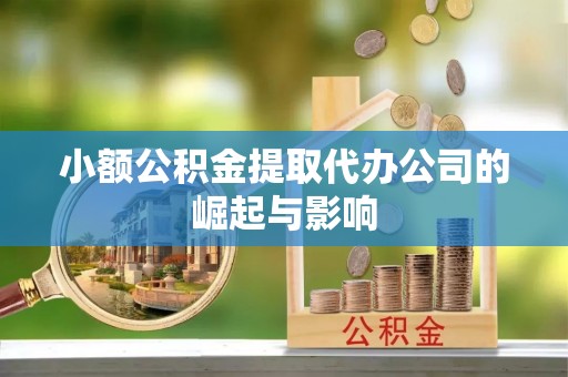 桂东小额公积金提取代办公司的崛起与影响